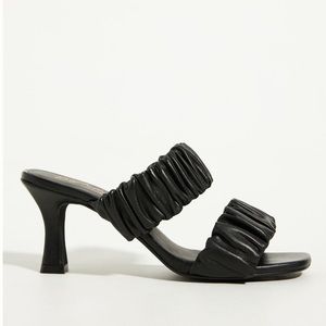 SEYCHELLES Black Leeward‎ Mules Sz 9.5